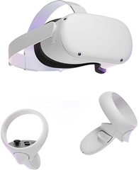  Quest 2 ( Quest2） Oculus Quest 2 64GB GOGLE VR OKULARY + 2 KONTROLERY - Oculus
